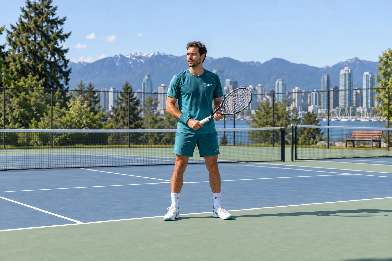 Fictional adult — tennis